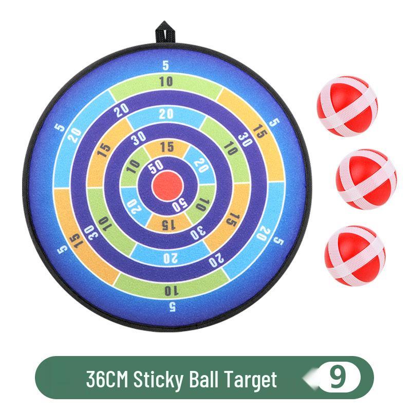 Children's Outdoor Sticky Ball Dartboard Game Set