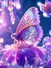 DIY 5D Diamond Painting "Animal Butterfly" Full Round Square Diamond Embroidered Water Diamond Picture Decoration Festival Gift