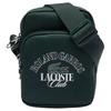Lacoste Fashion Trend Print Fabric Camera Bag Men Shoulder Bag Dark-Green NH4629RG-N47