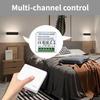 433MHz Wireless Smart Switch 1/2/3 Gang Wall Panel Remote Control Mini Relay Breaker for LED Light Fan Home DIY Receiver Module