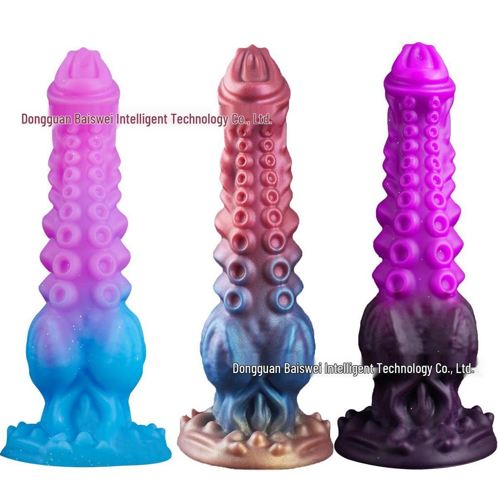 Cross-border Octopus Tentacle Silicone Anal Plug SM Toy