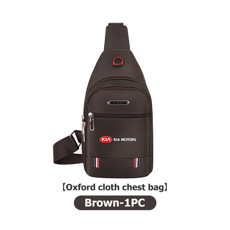MFTE5 For KIA Car Logo Oxford Fabric Men's Fashion Trend Casual Waterproof Messenger Bag Cerato Soul Venga Forte Spectra Sedona Niro