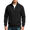 Men's Casual Half Zip Sweatshirt with Stand Collar for Everyday Wear