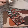 Phone Case for iPhone 17 Air 11 14 Pro Max 15 Plus 16e 12 XS XR 13 16 Soft Cover Capa Retro Bohemian