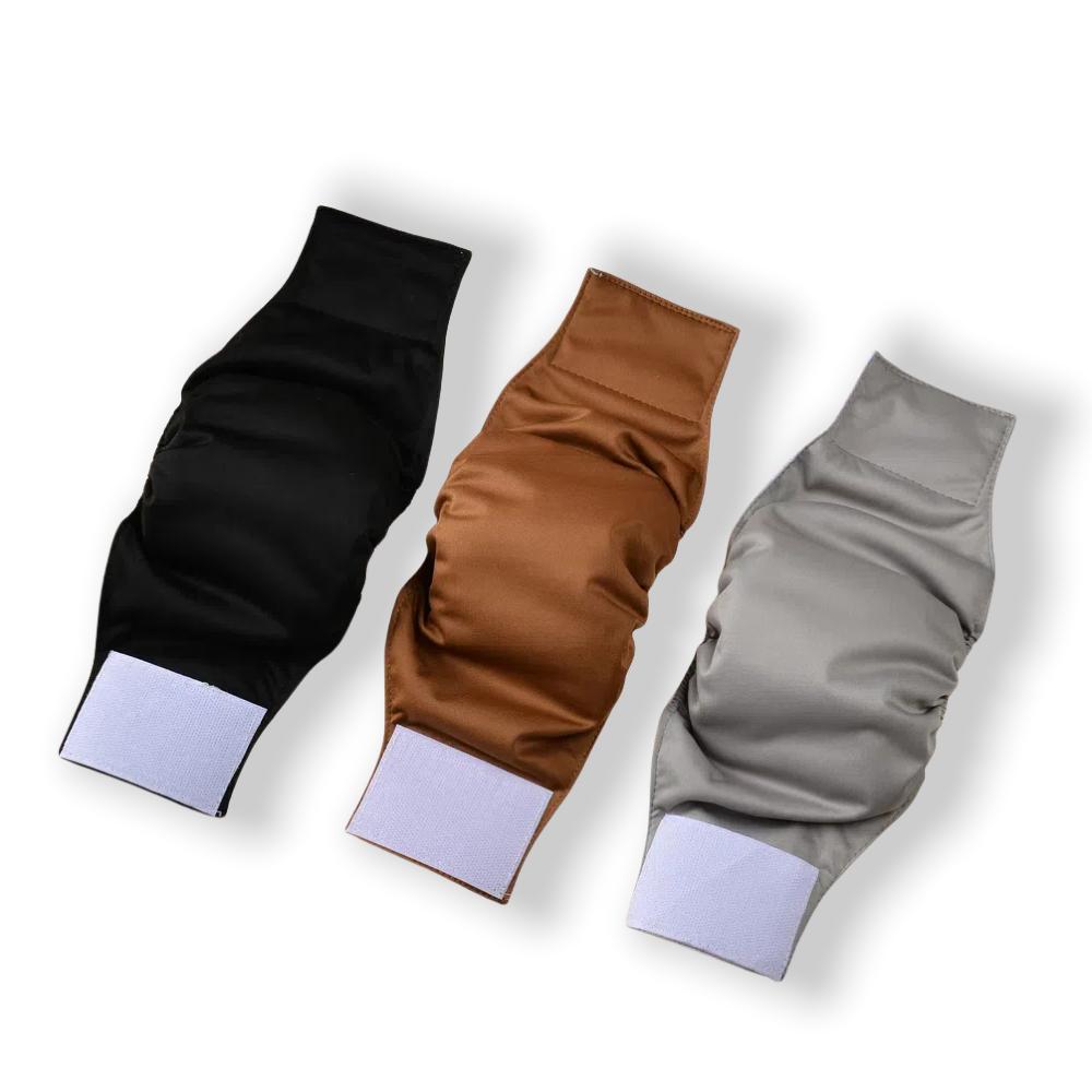 

3Pcs Reusable Male Dog Diaper for Small Medium Dogs Washable Pets Physiological Pants Adjustable Pet Urine Pant Pug Yorkshire XS（old）