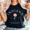 Indiana Shirt, Hoosier State Peony T-shirt