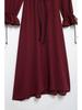 Spring 2025 European & American Women's Layered Midi Dress