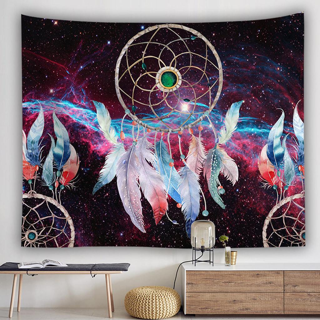 Colorful  Tapestry  Hippie Wall Hanging Bedspread Dorm Decor