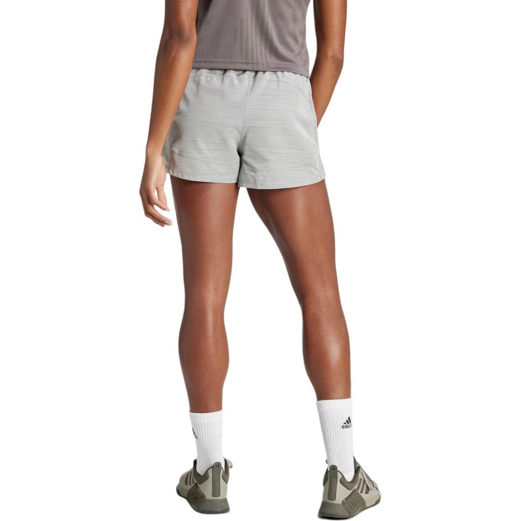 Adidas 3-Stripes Pacer Training High-Rise Moisture-Wicking Fashion Shorts Women shorts IS2177