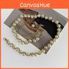Stylish Korean Women's Pearl Waist Chain Elegant Dress Accessory For Fashionable Outfits
