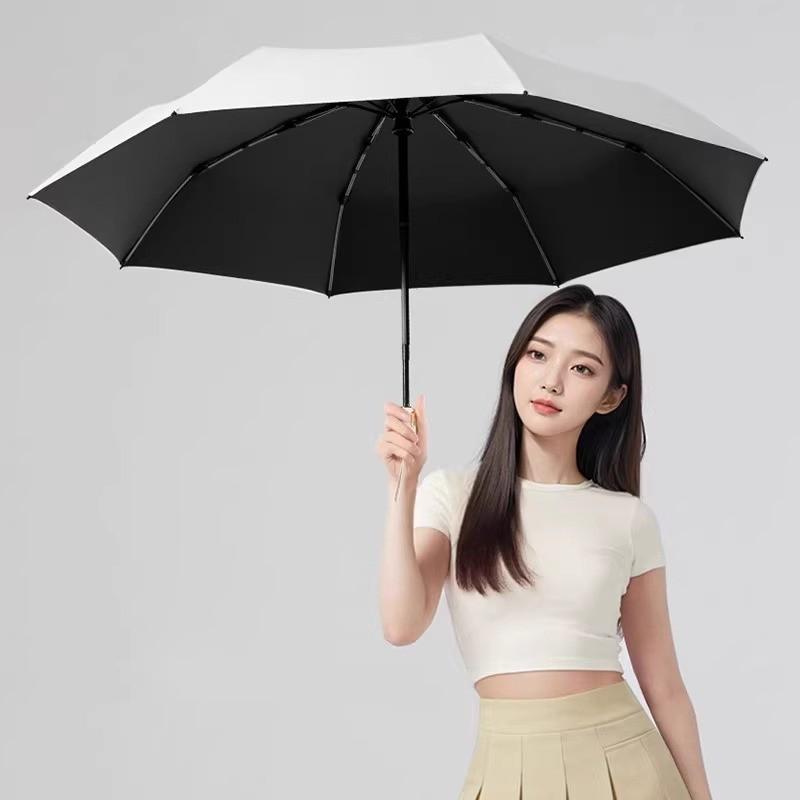 1 New Travel Umbrella With Windproof Large Ribs Reinforced With Fiberglass Ribs That Automatically Open And Close