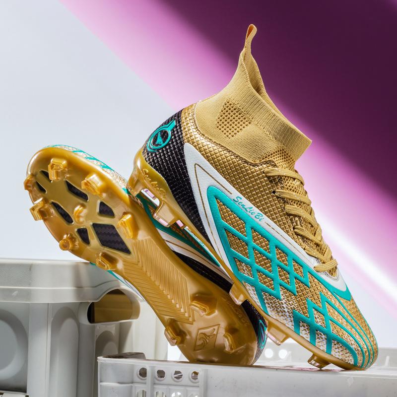 Foreign Trade 2025 New Football Shoes Men's and Women's Broken Nails Youth Student Training Shoes Artificial Turf Spikes