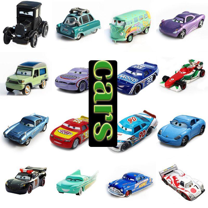 Cars Childrens Toy Car Alloy Car Mcqueen Mc Uncle Car King Roadblock Sheriff