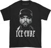 Ice Cube Men's Big Face T-shirt Medium Black