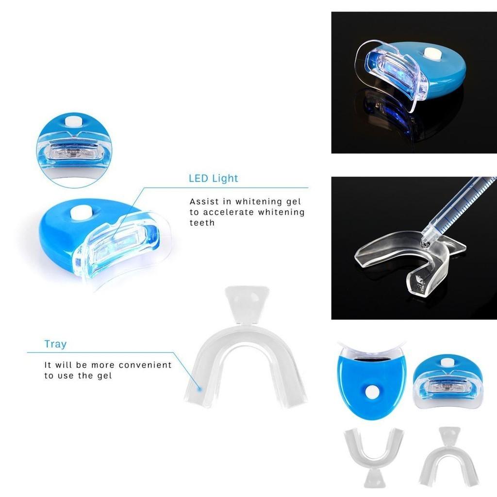 Wybielający Zestaw Uśmiechu Lampa Światła do Zębów Zestaw Wybielacz do Zębów Higiena Jamy Ustnej Biały
