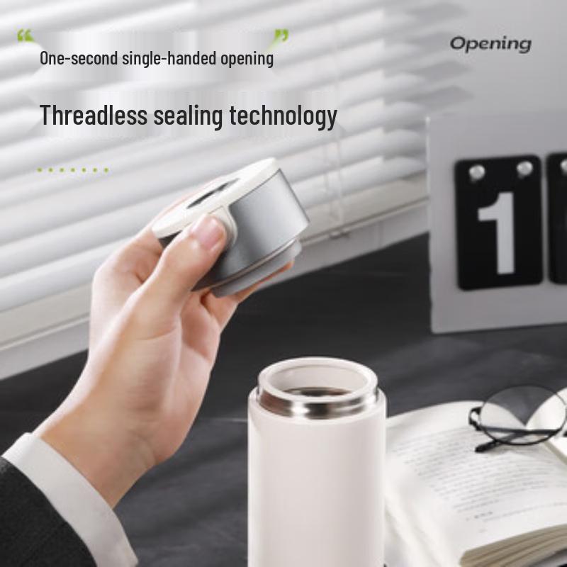 RELEA 316L Smart Digital Display Insulated Travel Mug