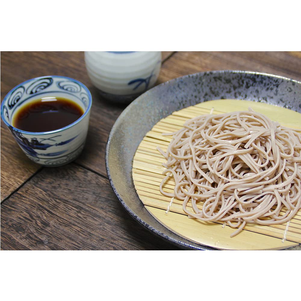 Kajino Buchweizen Soba im Bambus gedämpft 1 Karton 100% Nudeln, Dämpfer, 180g, (10 Packungen)
