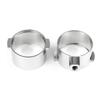 Good-For Delonghi 51MM Stainless Steel Handle Head Double Ear Accessory Coffee Accessories Without Filter Basket