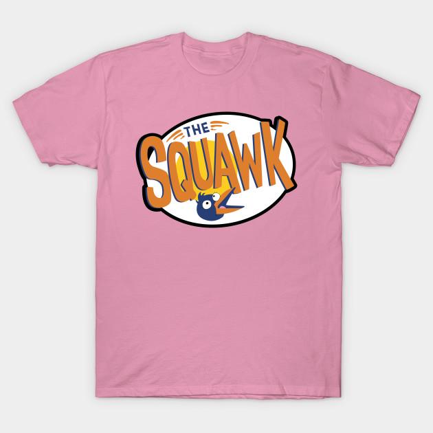 T Shirt Women The Squawk Harajuku Print Kawaii Tshirt Summer Short Sleeve Female T-Shirt Top Tee