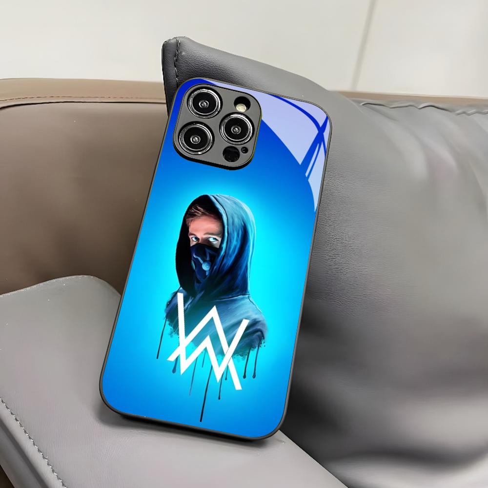 Alan Walker DJ Faded Phone Case for Iphone 15 14 12 11 13 Pro Max Mini 8 X Xr Xs 7 Puls glass
