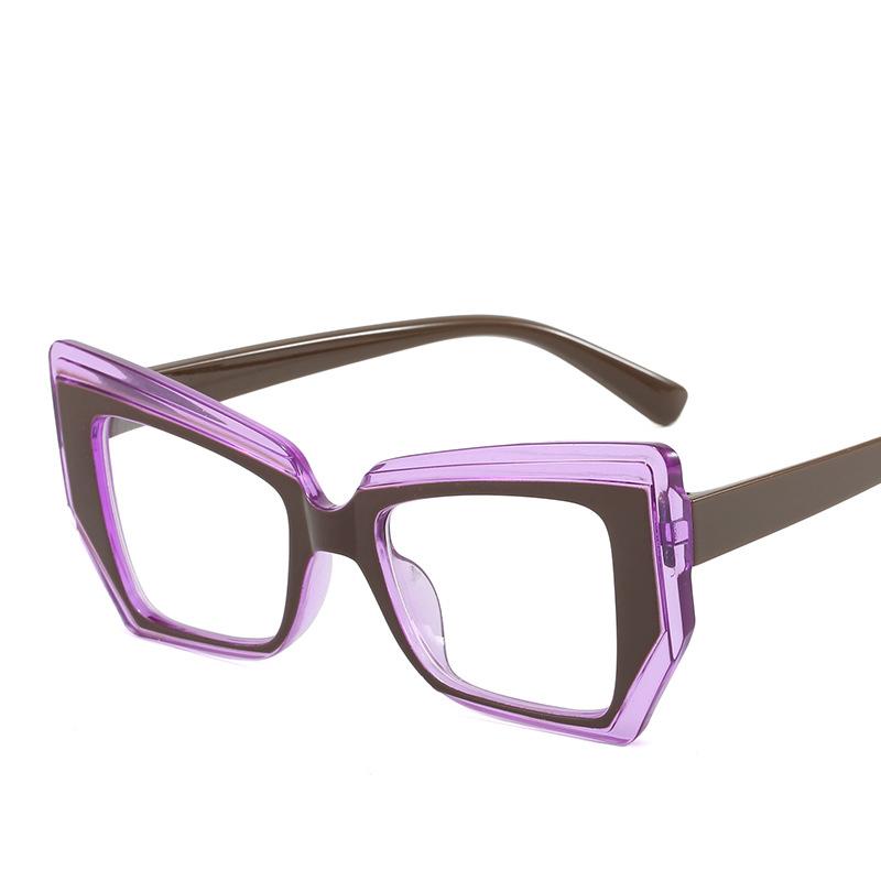 Computer Glasses Frame Women Men Anti Blue Light Polygon Special-Shaped Eyewear Blocking Glasses Optical Spectacle Eyeglass