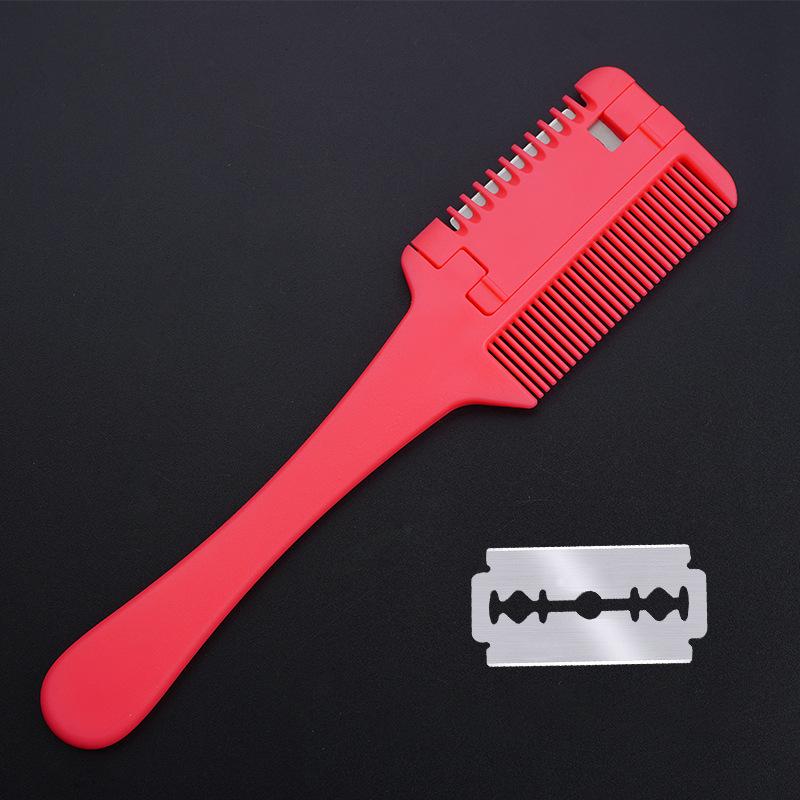 Women's DIY Haircut Thinning Razor Comb for Bangs & Home Hairdressing