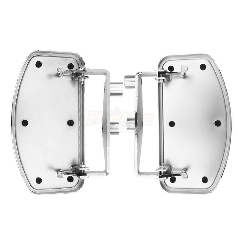 Suport pentru picior pentru motocicletă din față/pasager din spate Suport pentru picioare Tabla de podea pentru Honda Shadow ACE VT400 VT750 1997-2003