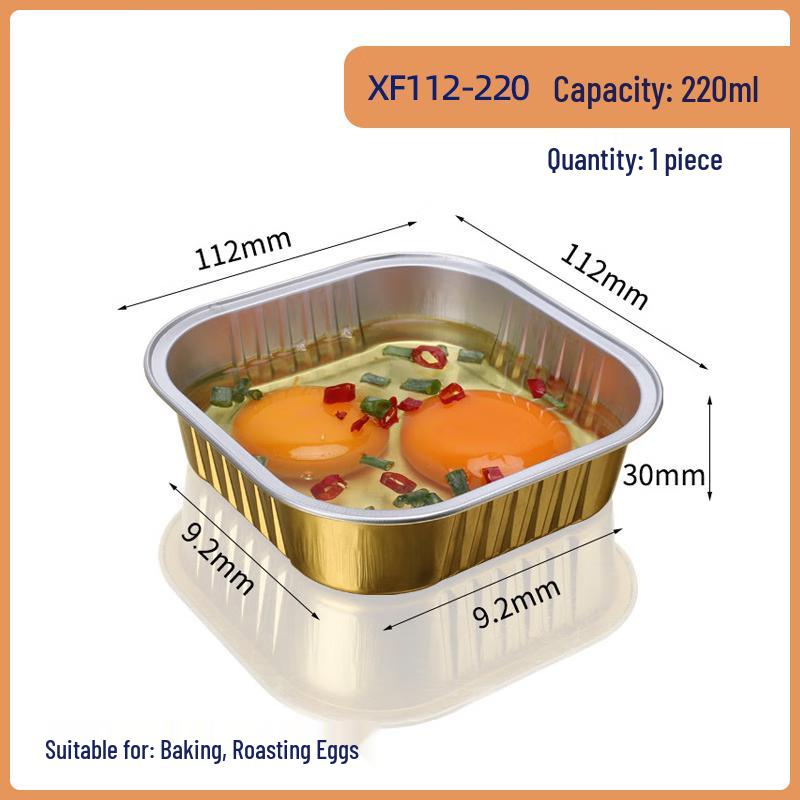 COFLYEE Disposable Aluminum Foil Bowls with Lids