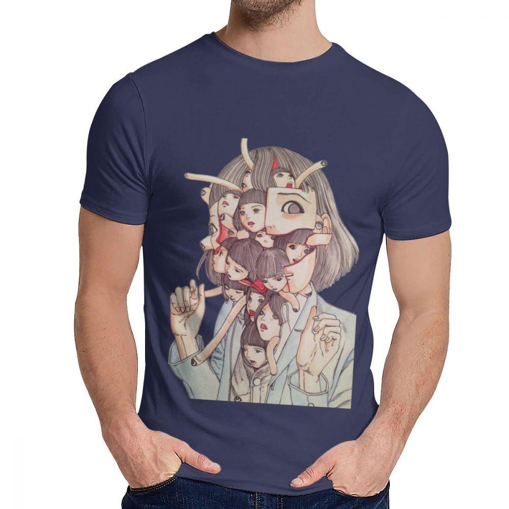 Shintaro Kago Tomie Japanese Junji Ito T Shirt Casual O Neck Anime Unisex Pure Cotton Us