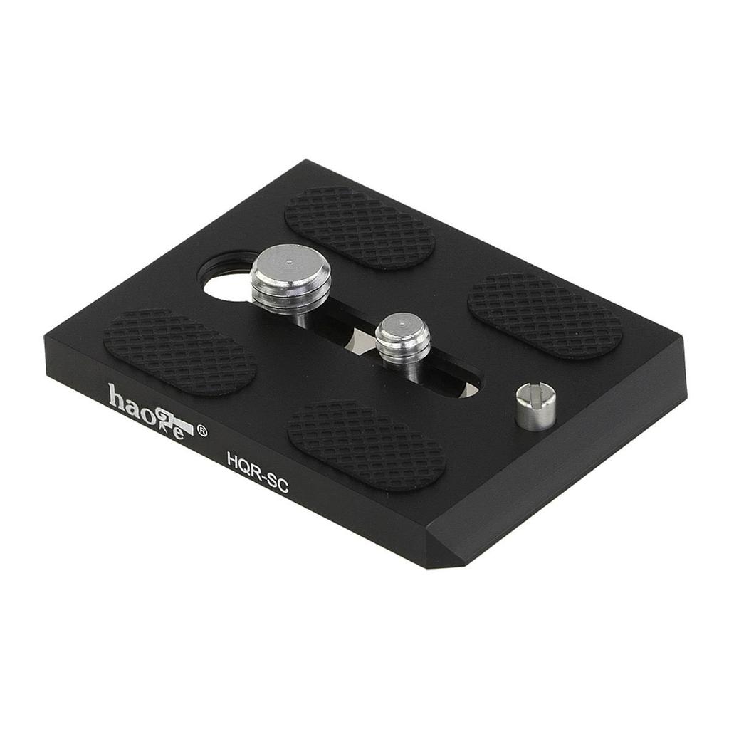 Haoge Camera QR Quick Release Plate for Sachtler Video DV DV DV DV DV DV10 DV10 FSB10T Fluid Head Replacement Touch Go Plate S HQR-SC 14II, 2, 4, 6,