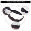 Women's Braided Wide Headband Braided Hair Bands Fashion Hair Accessories Costume Headwear For Stylish Women