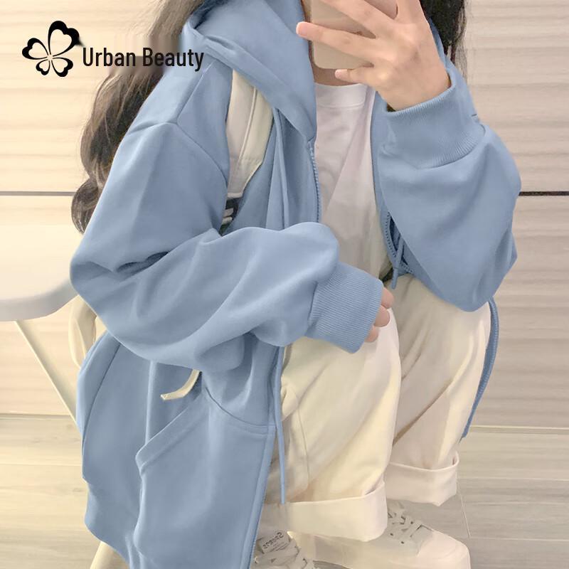 

Women s Casual Hooded Sweatshirt Jacket 2XL