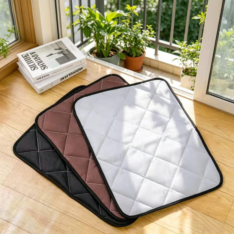 Scratch Resistant Puppy Training Dog Mat Waterproof Oxford Cloth Urine Pad Washable Reusable Pet Crate Floor Protector