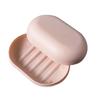 Soap Box Case Dishes Waterproof Leakproof Soap Box Cover 4 colors Bathroom Accessories Toilet Laundry