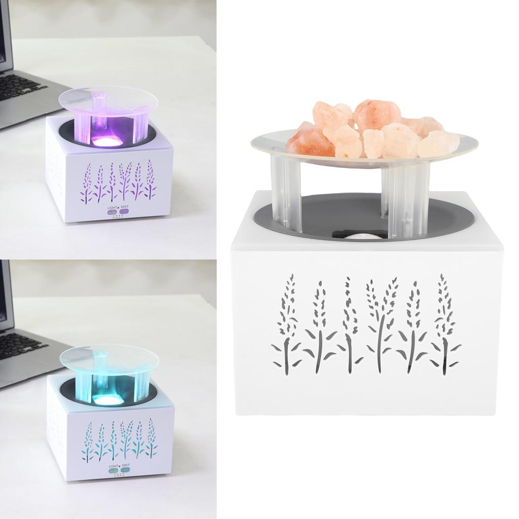Flame Humidifier 3 in 1 400ml Aromatherapy Fragrant Essential Oil Diffuser with Timer for Home Bedroom