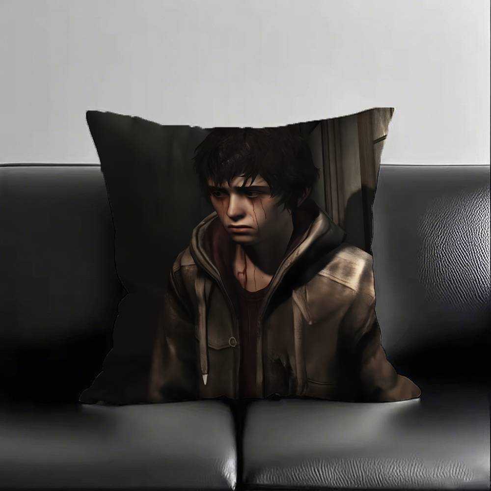 

1pc Hot Game Cry Of Fear Pillow Case Fashion Square Pillowcase Bedroom Sofa Room Ins Decoration Leisure 16x16Inch