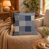 Pattern Weaving Cushion Cover Short-Plush Cushion Cover Pillowcase — Suitable For Sofas Bedrooms And Home Decor