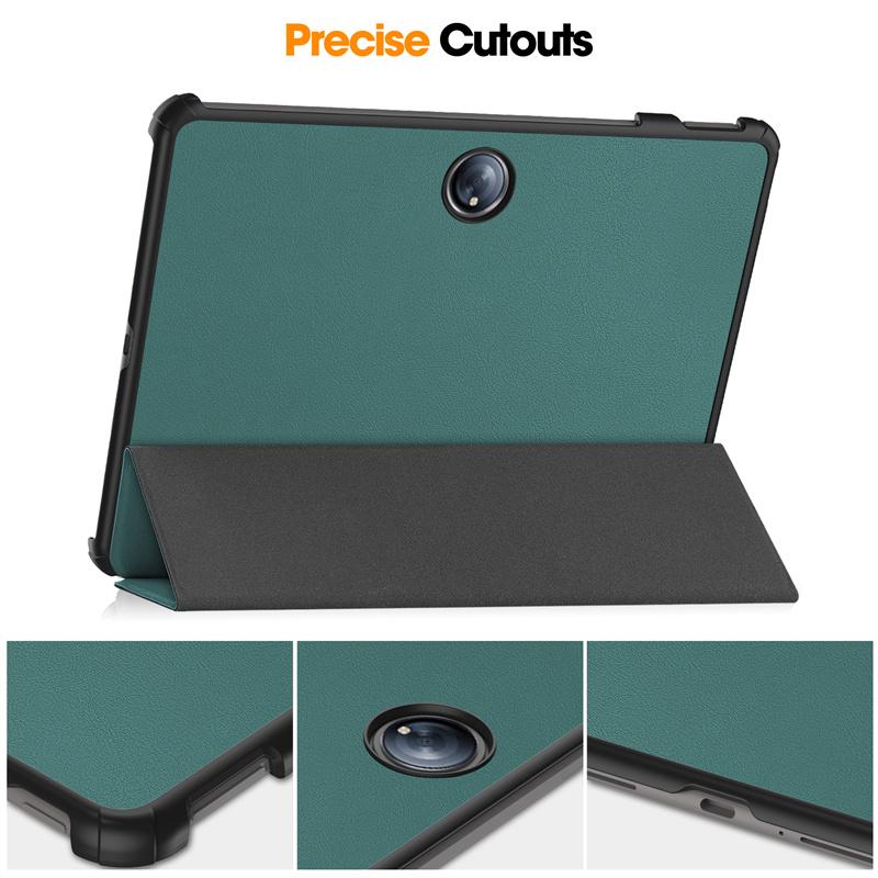 12.1" Trifold Magnetic Leather Hard Protective Cover for Oneplus Pad 2 Oneplus Pad Pro Foldbale Case Auto Sleep/Wake