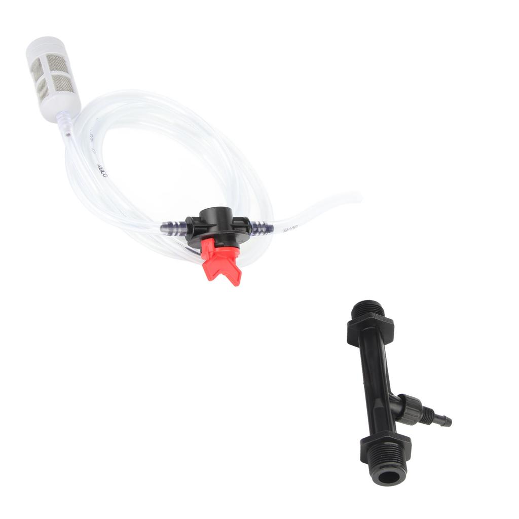 Gjødselinjektor Plast Effektiv med Vannslange Dryppvanning Gjødselinjektor for Plen