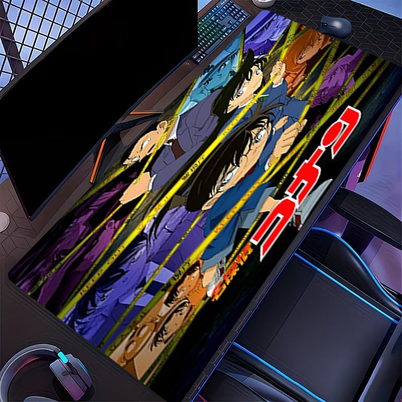 Detective Conan Print Mouse Pad, for Keyboard Pad Laptop PC Mat for Office Home Use, Desk Decor, Perfect Birthday Gift for Gamers