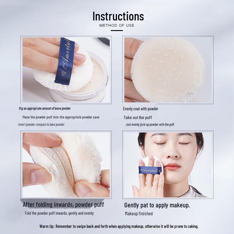 Ermutao Velvet Loose Powder Puff