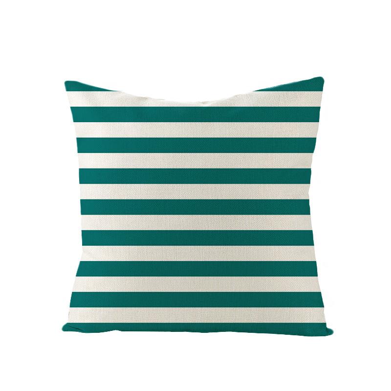 Nordische Geometrische Abstrakte Serie Polyester Bedruckter Kissenbezug Sofakissenbezug Heimtextilien