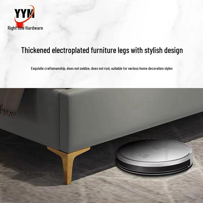 Verdickte Metall-Dreizack-Möbelfüße für Tische, Sofas, TV-Schränke und Nachttische