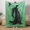 1pc Maleficent Blanket Home Decor, Perfect for Couch, Bed, Travel