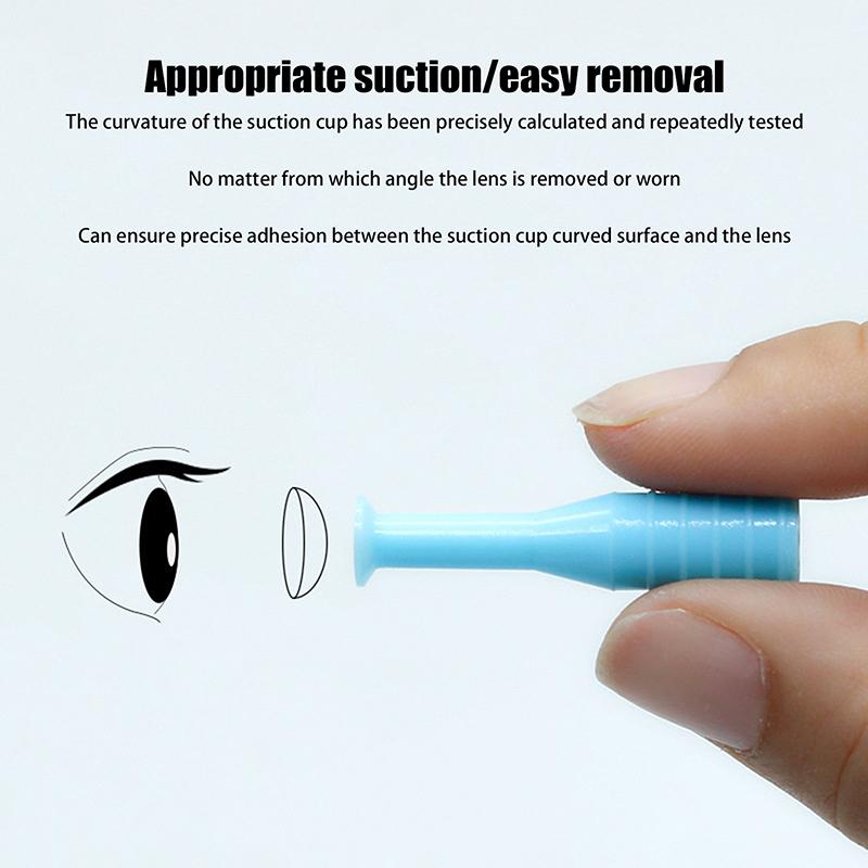 5/6/10 st Kontaktlins Sugborttagare Pinne Kopp Suglinser Kopp Sugpropp Pinne Ögonpincett Verktyg Borttagningsapplikator Insättning