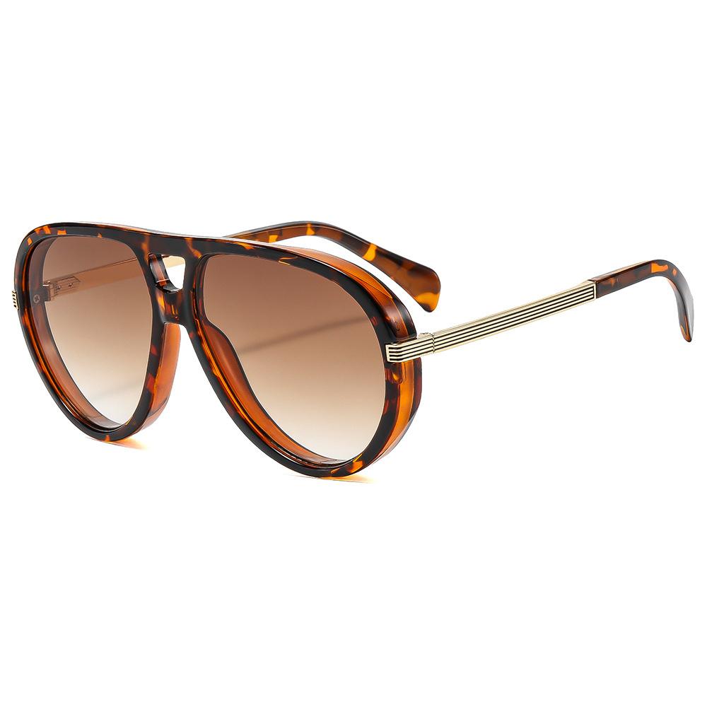 Large Pilot Sunglasses Women s Fashion Large Frame Glasses Outdoor Men s Sunglasses Retro Punk Goggles UV Resistant Sunglasses