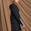 Adidas Essentials Knit Hoodie Jacket Men Outerwear Black GS1581