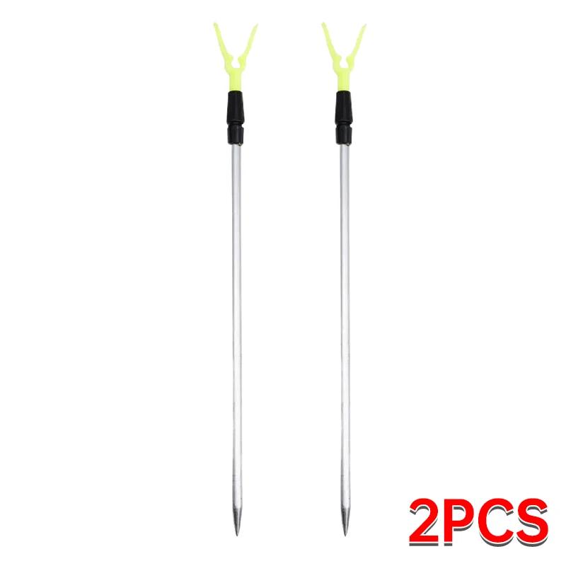 Multifunctional Retractable Fishing Rod Holder Heavy Duty Outdoor Fishing Rack with Sturdy Construction for Stable Rod Placement