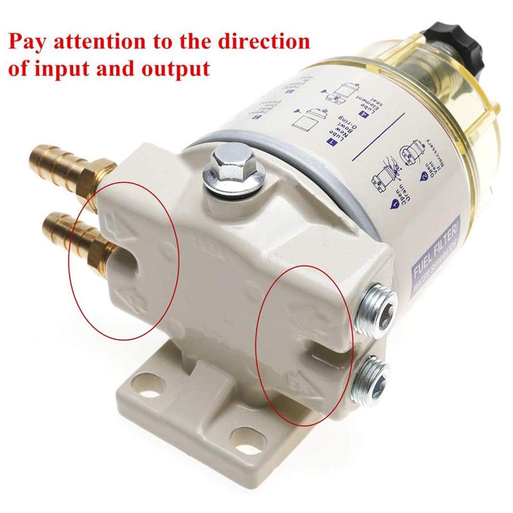 Entfernungsfilter Autokraftstofffilter Kraftstofffilter Edelstahlmaterial R12T Abscheider