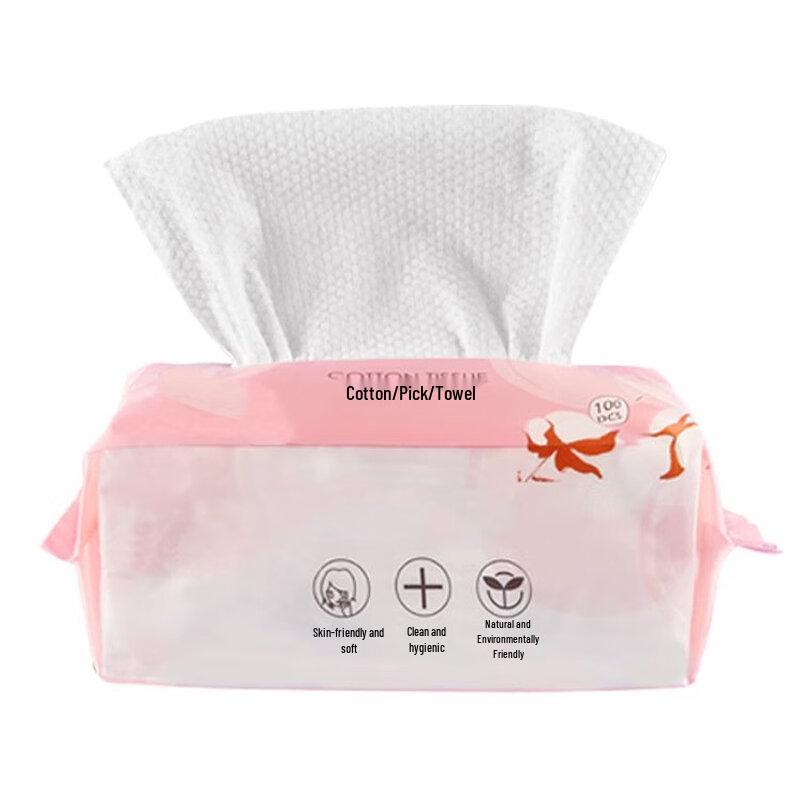 Lilang Disposable Facial Cleansing & Makeup Remover Towels
